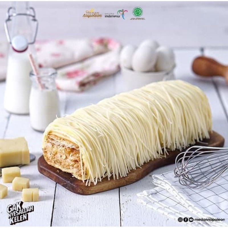 

Bolu Napoleon Medan Extra Cheese