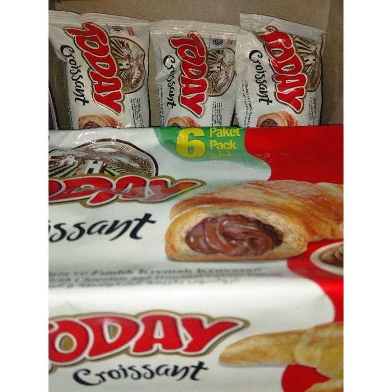 

ELVAN TODAY CROISSANT COKELAT HAZELNUT - ROTI CROISSANT TURKEY TURKI