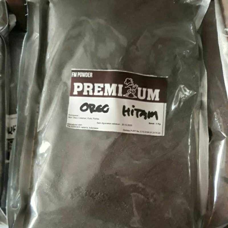 

[ COD ]/ DISTRIBOTOR\ Bubuk Oreo Hitam1 Kg - Bubuk minuman Oreo Hitam 1 Kg - Oreo Hitam Powder 1Kg - Oreo Hitam Bubuk 1Kg - Serbuk Oreo Hitam