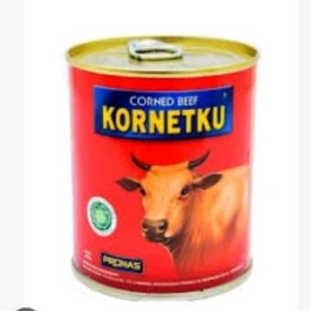 

Pronas Corned Beef/Kornet Daging Sapi Combinasi KORNETKU 340gr