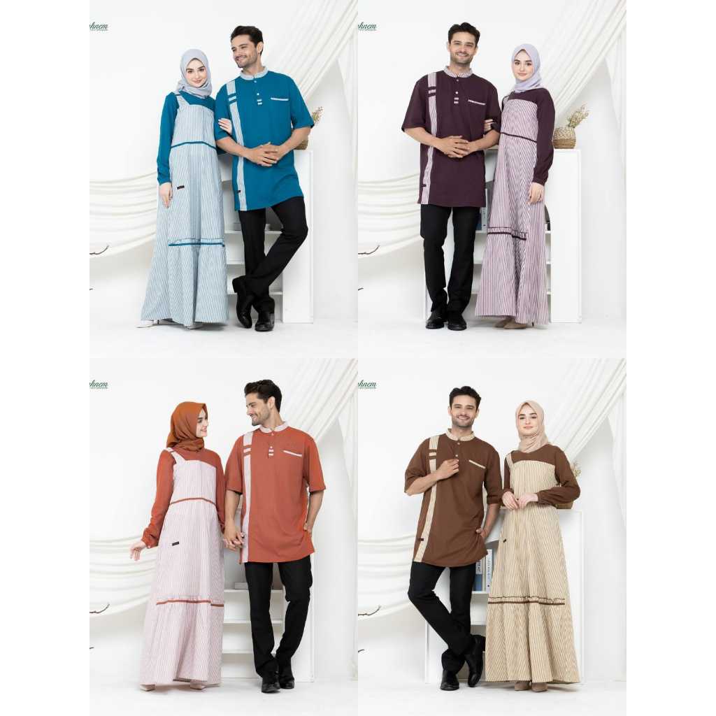 [PROMO RAHNEM] PROMO MURAH COUPLE 01 RAHNEM || GAMIS & KOKO COUPLE BY RAHNEM // GC 01 KC 01