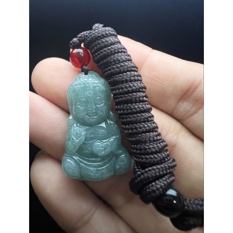 PENDANT BATU GIOK JADEITE [LITTLE BUDDHA]