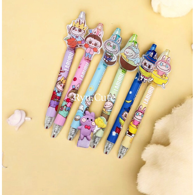 

3PCS PULPEN KARAKTER LABUBU CUTE