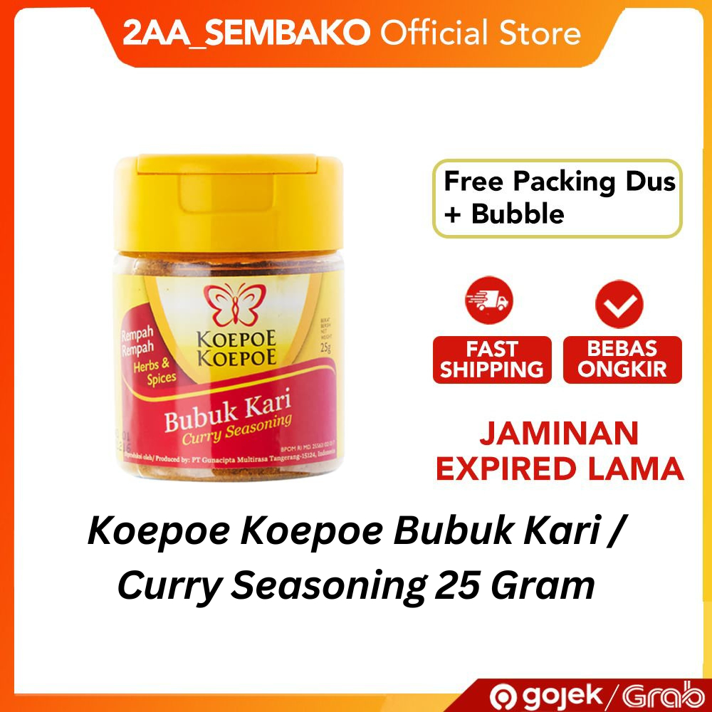 

Koepoe Koepoe Bubuk Kari / Curry Seasoning 25 Gram