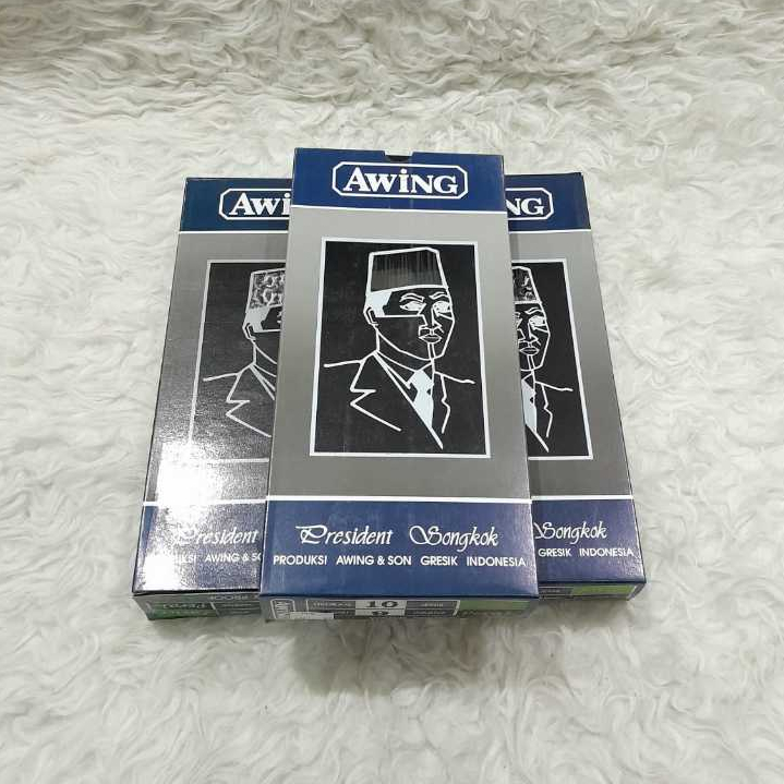 PECI NASIONAL AWING HITAM MOTIF ZAVIER PERAK (PREMIUM)