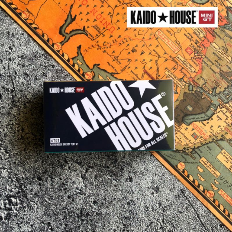 [ KHMG101 ] KAIDO HOUSE MINI GT 101 | Kaido House GREDDY Tent V1 - Mainan Mobil Balap