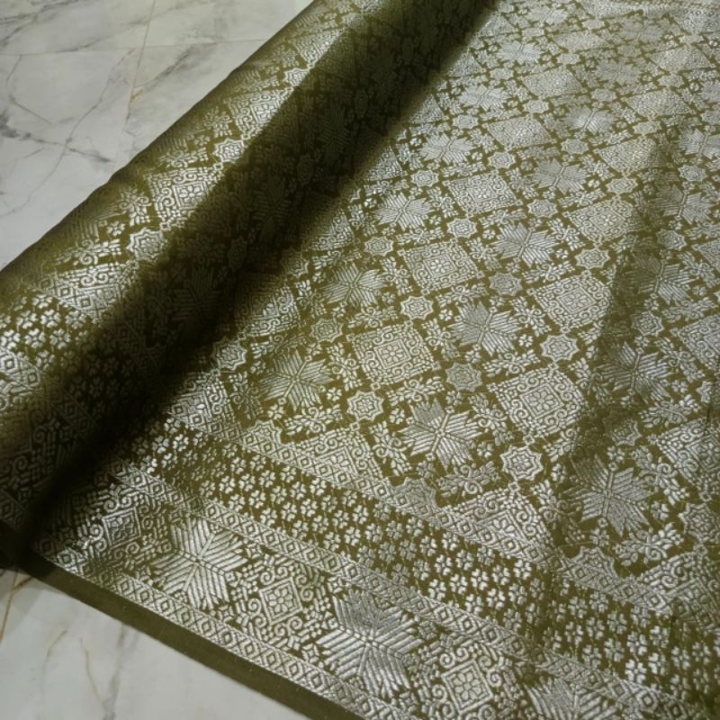 kain songket/kain songket palembang/kain songket meteran