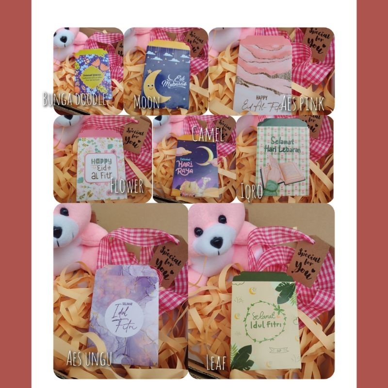 

( Isi 10 pcs) Amplop Lebaran Size Sedang Premium Kartu Muslim Aesthethic 2025