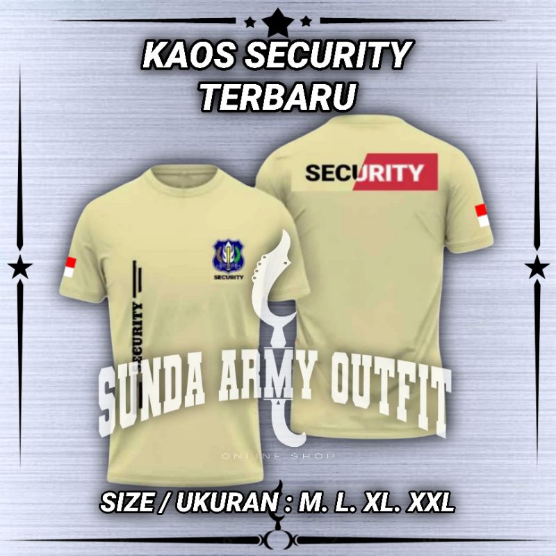 KAOS SECURITY TERBARU 2024 BAJU SATPAM KAOS SECURITY SATPAM LENGAN PENDEK MOTIF TERBARU 2024 KAOS SE