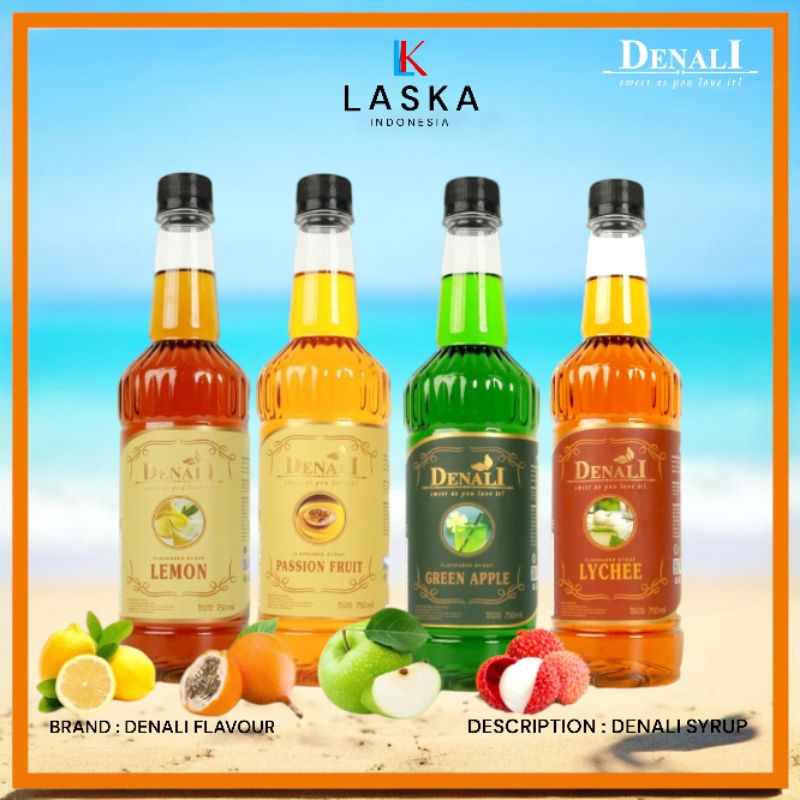 

Ay00! Denali Syrup All Varian 750ML - Sirup Denali Semua Rasa - Denali