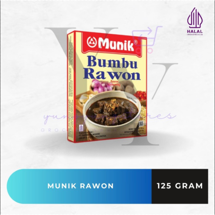 

Munik Bumbu Rawon / Diced Beef In Black Sauce Soup 125 gram