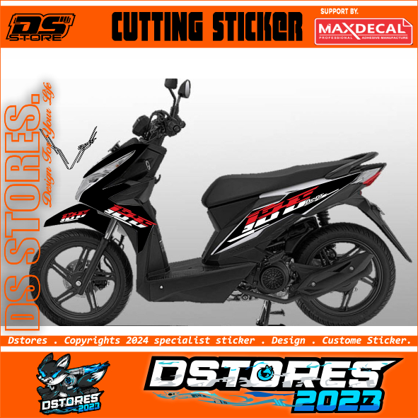 VIRAL STICKER CUTTING BEAT VIRAL VARIASI BEAT CUTTING STICKER BEAT MURAH