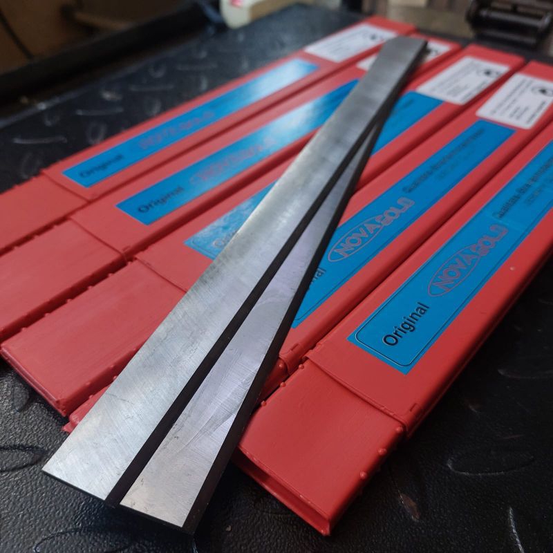 mata Pisau Serut Planer 410x30x3 TCT NOVA GOLD PISAU JOINTER 41 CM PLANER KNIFE JOINTER GERMANY