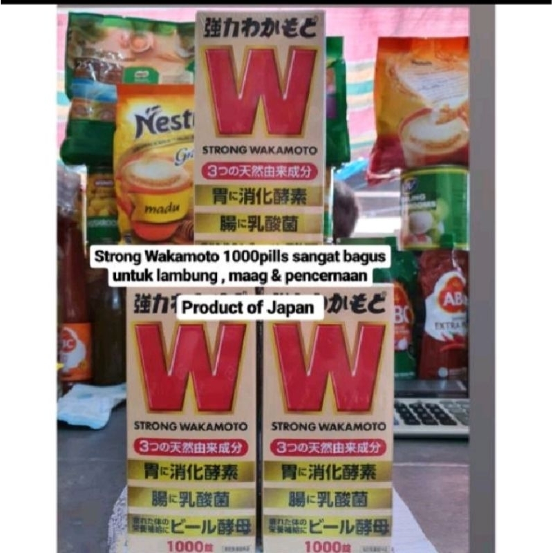 STRONG WAKAMOTO JAPAN 1000PILLS