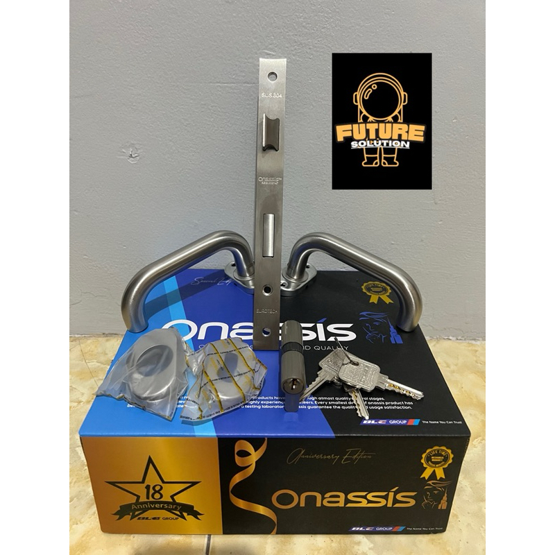 HANDLE ALUMINIUM ONASSIS 281 SUS 304