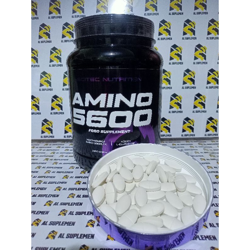 ORIGINAL Scitec Nutrition Amino 5600 Suplemen Otot 1 Tablet