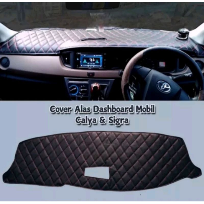 alas dasboard mobil, kulit dasboard mobil, Agya, Ayla, calya, sigra, avanza, sarung jok / cover jok 