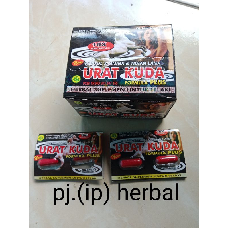 URAT KUDA BLISTER 10X FORMULA PLUS