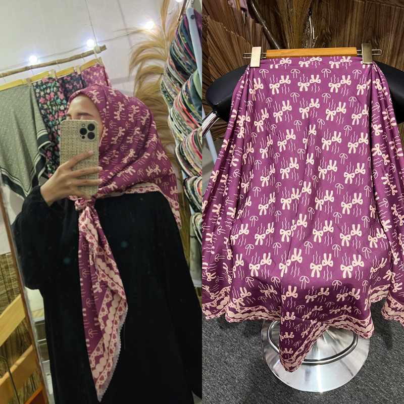 HIJAB VOAL MOTIF TERBARU/MOTIF DENAY 773/HIJAB VOAL MOTIF SEGI EMPAT/HIJAB SEGI EMPAT VOAL MOTIF TER