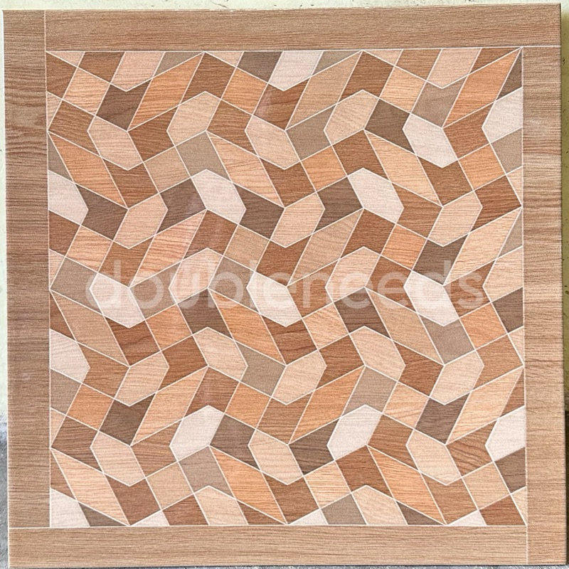 KERAMIK LANTAI REMBRANT DARK GLOSSY 40x40 / KERAMIK LANTAI MOTIF BATIK KAYU / KERAMIK LANTAI MILAN 4