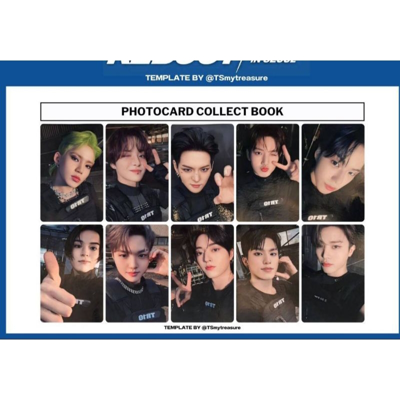 PC PHOTOCARD COLLECT BOOK FINAL REBOOT TOUR SEOUL HYUNSUK JIHOON YOSHI JUNKYU JAEHYUK ASAHI