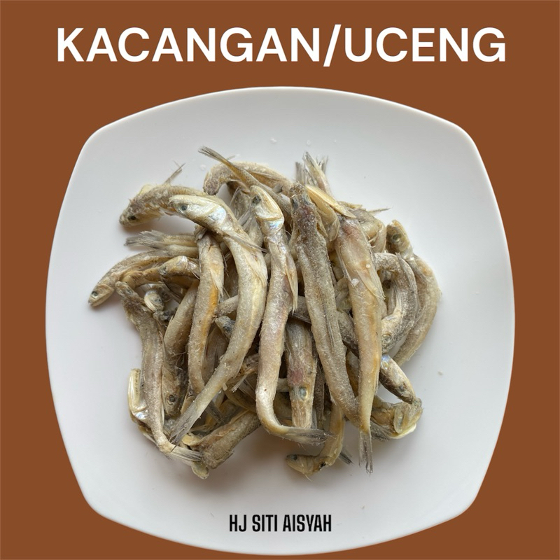 

ikan asin kacangan kering ; 500 gram