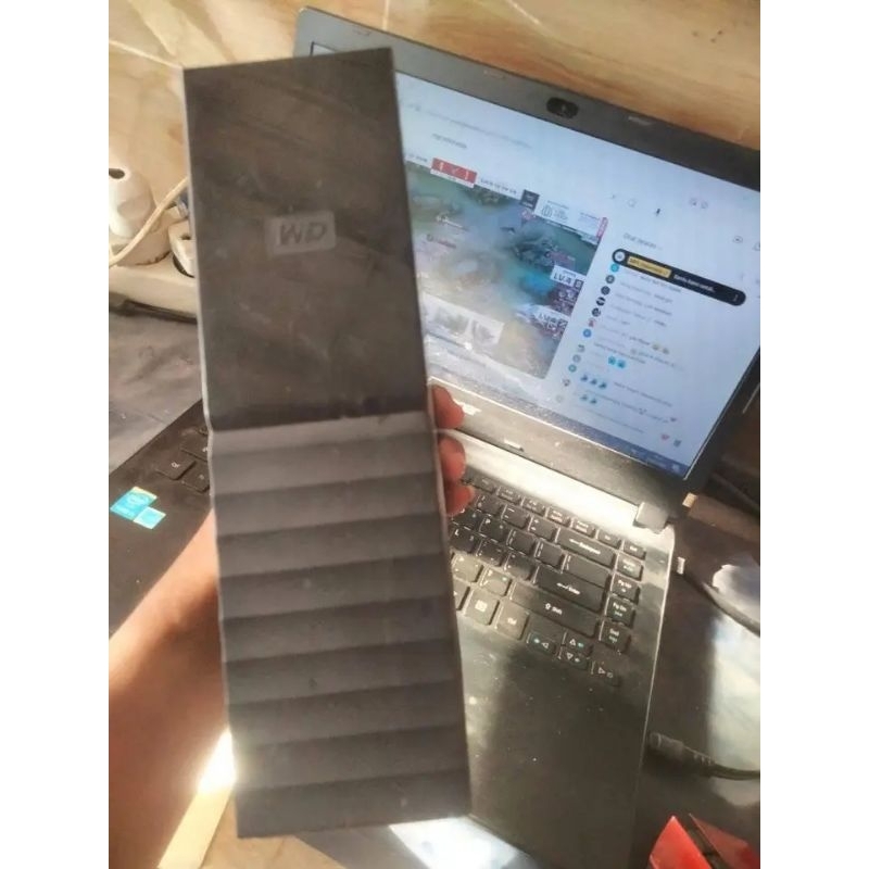 External hardisk WD My Book 4TB Bekas