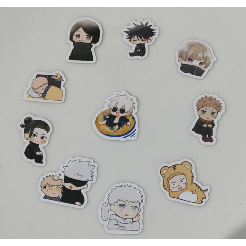 

Sticker Jujutsu Kaisen 10 pcs