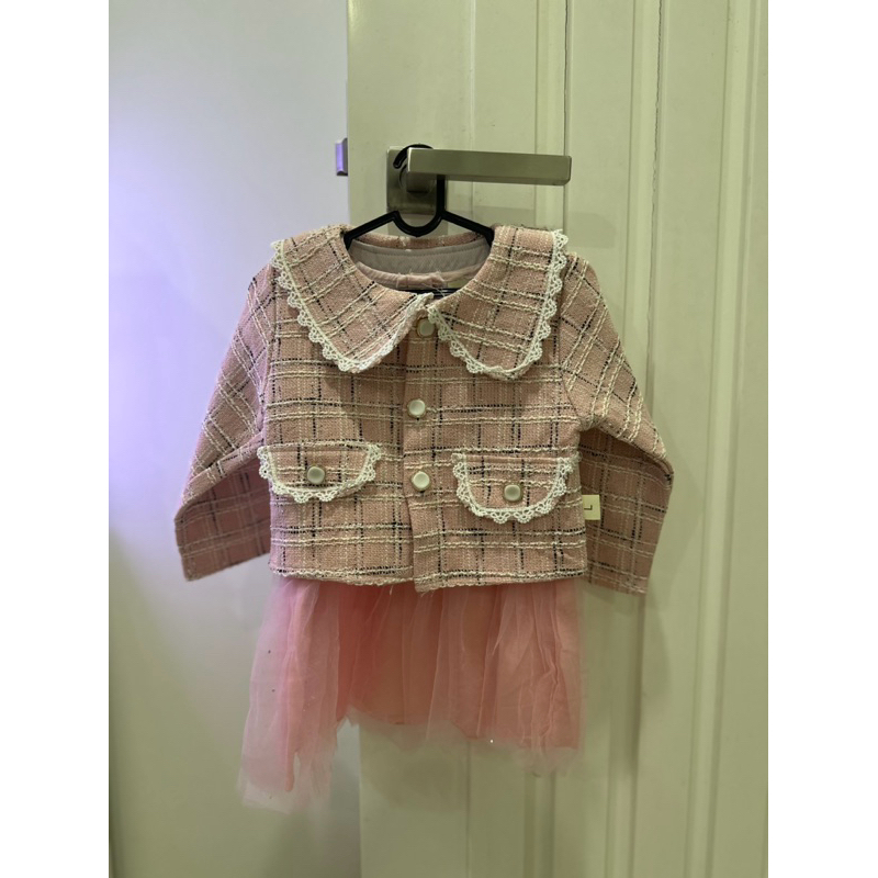 Blazer Tutu Dress Anak Perempuan 1-2 tahun