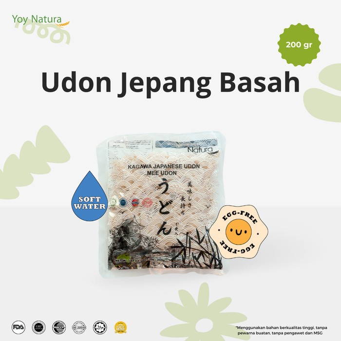 

Natura Kagawa Japanese Mee Udon Mi Jepang Mie Basah Sup Soup Noodle Bisa OJEK Pekanbaru