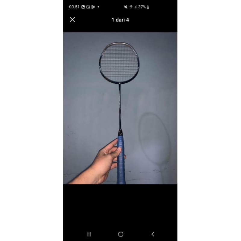 raket badminton toalson senar bg 65 titanium