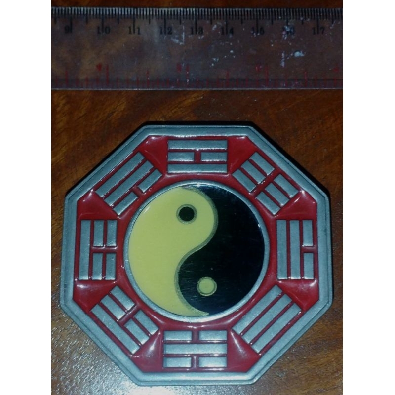 Kepala Gesper/Ikat Pinggang/Belt Buckle - FOURSPEED METALWERKS SYMBOL Series - YIN YANG