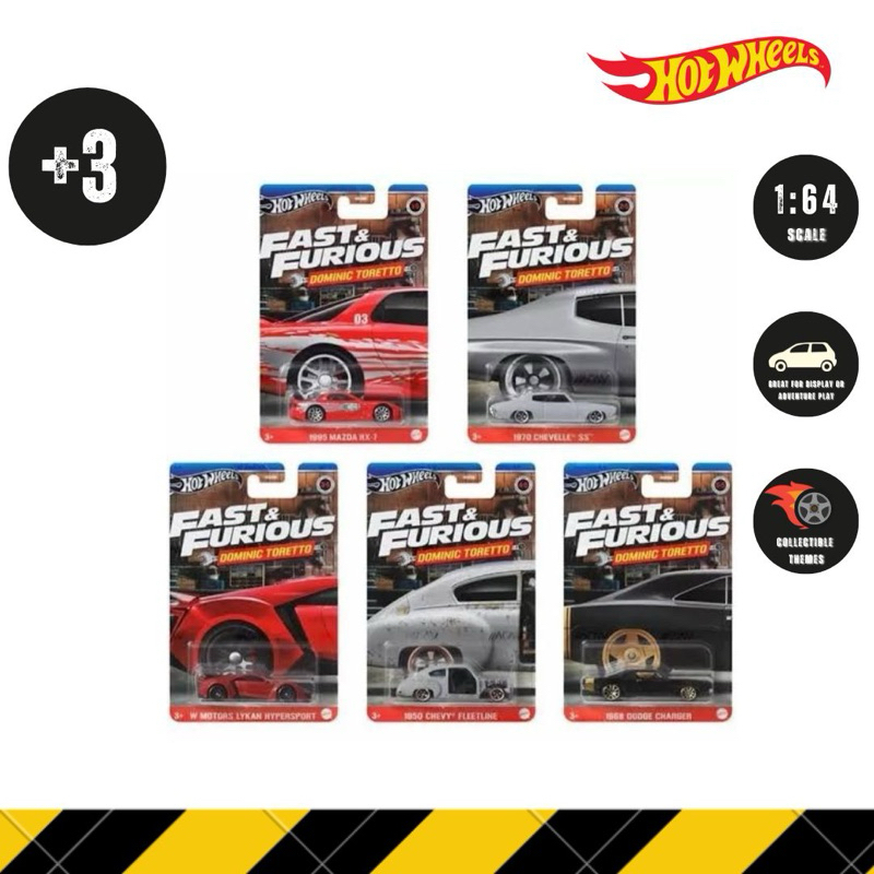 Hotwheels Fast & Furious 2024 (Dominic Toretto)