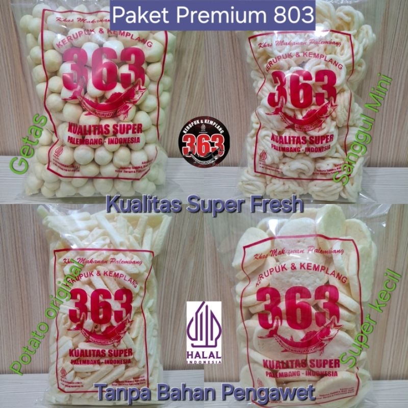 

PAKET Premium 803 Kerupuk Kemplang 363 Kualitas Asli Ikan Super Fresh Halal