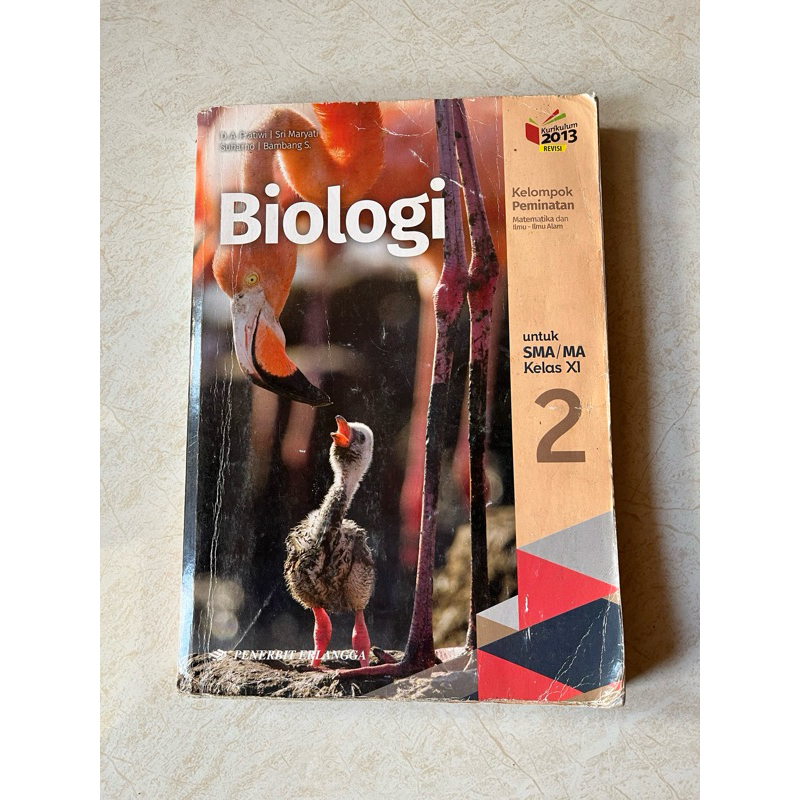 [Preloved] Buku Paket Erlangga Biologi SMA Kelas 11