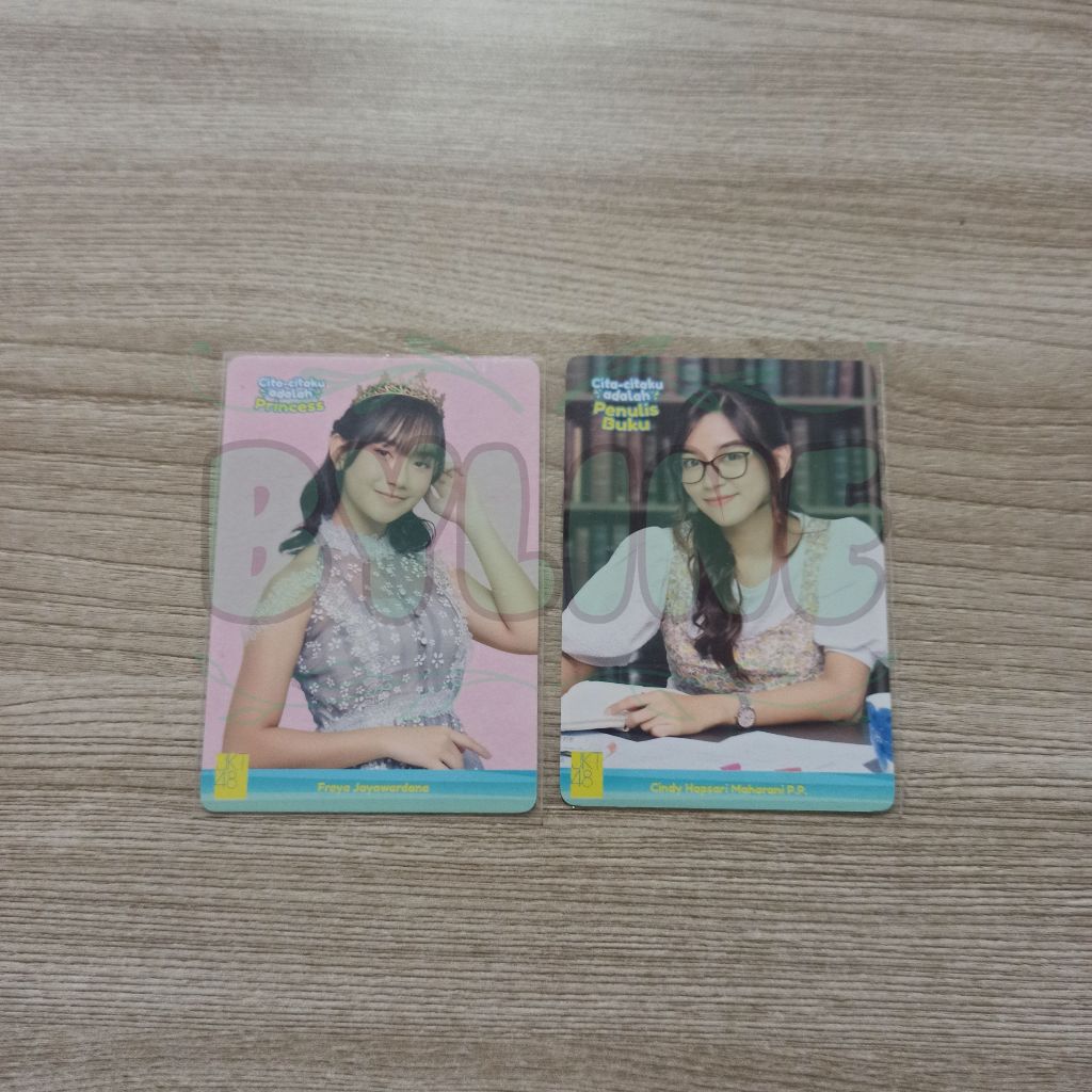 Photocard JKT4I8 Cita-Cita Masa Kecilku / PC JKT48 Cita Cita