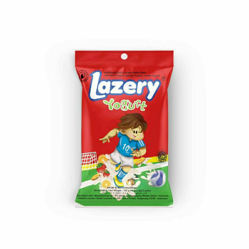 

Lazery permen rasa stroberi yogurt 2 bks x 100 g