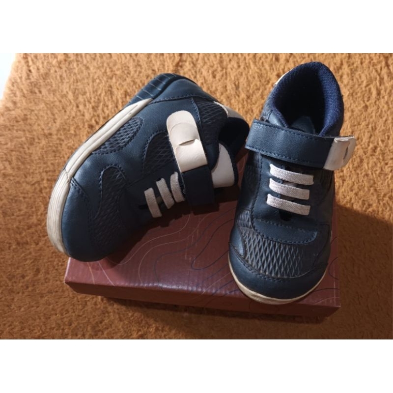 Sepatu boot anak cowok laki size 23 preloved fullset ori 100% merk FR kids