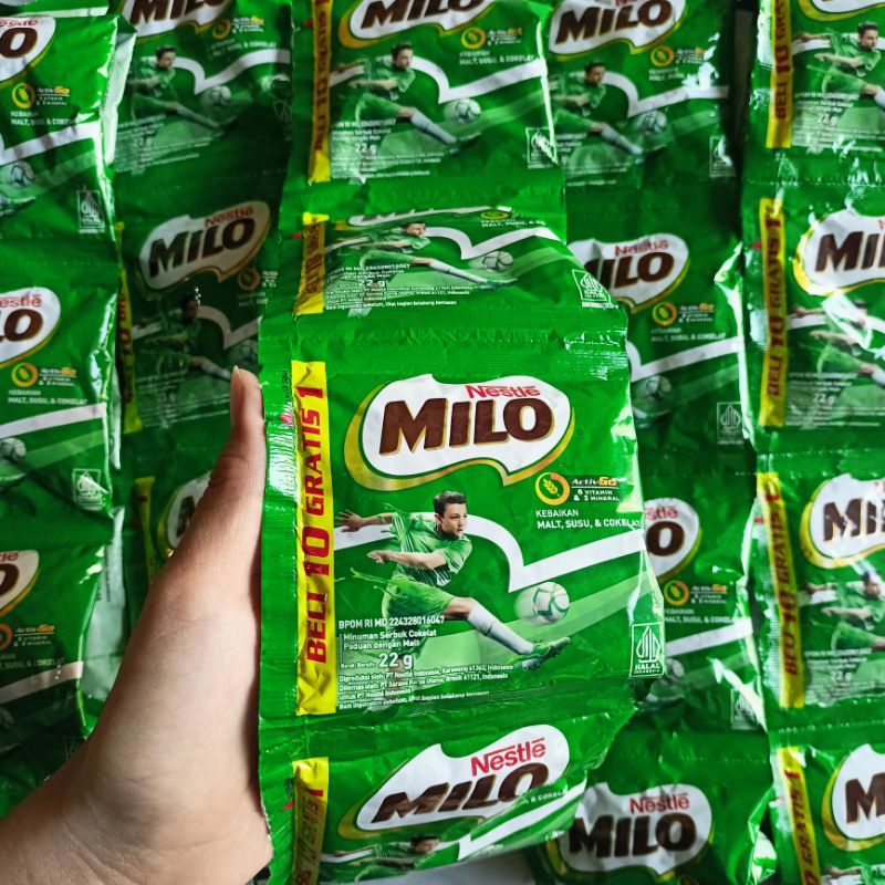 

Milo 1 Renceng isi 10pcs X 22gr