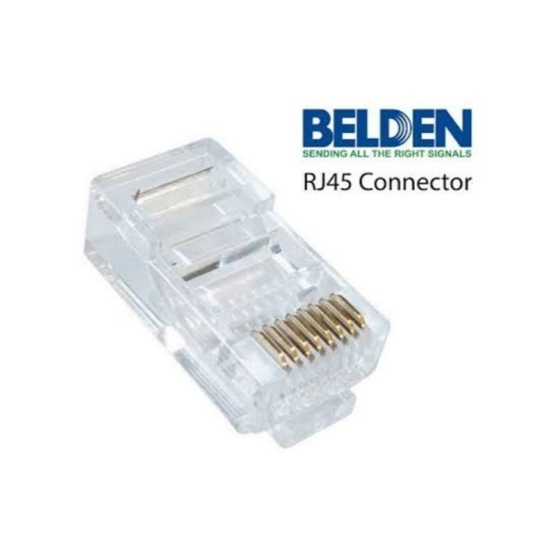 Konektor Jack Kabel LAN RJ45 Merk Belden