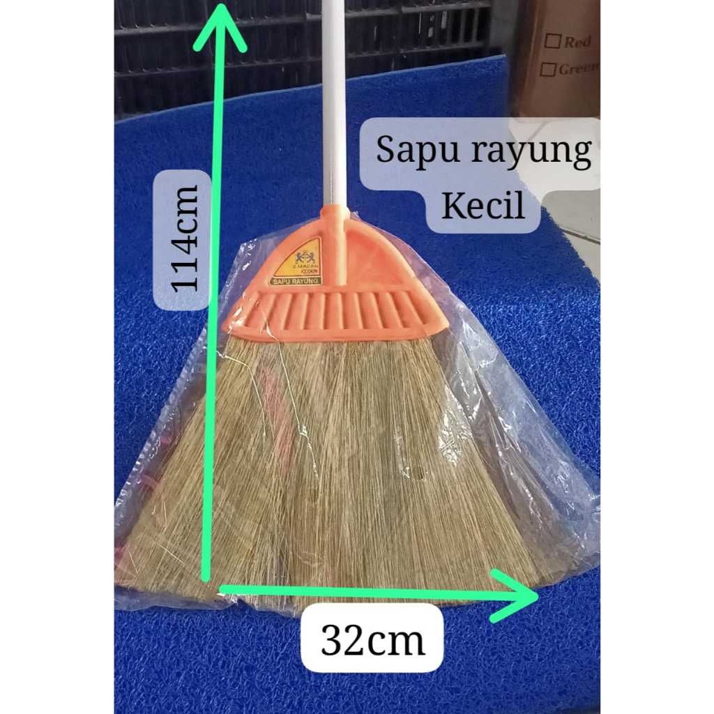 sapu rayung kecil 2 macan asli / sapu 2 macan / sapu ijuk