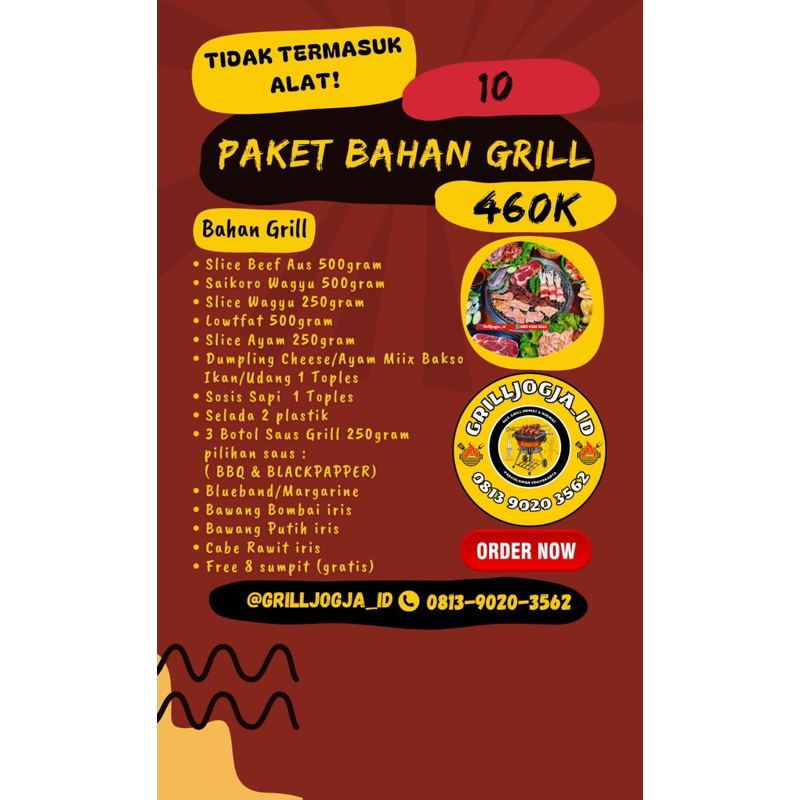 

BAHAN GRILL 10