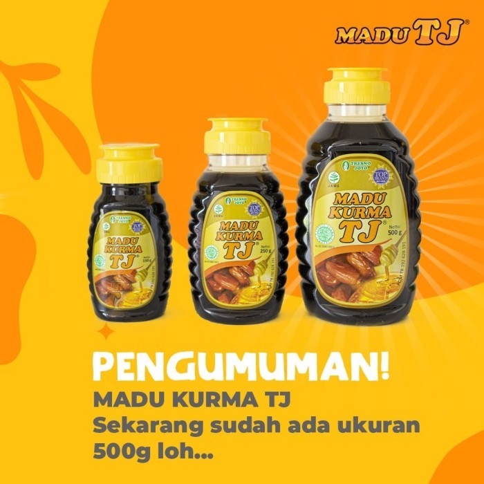 

Madu TJ Kurma 150gr Tresno Joyo / Madu Kurma TJ