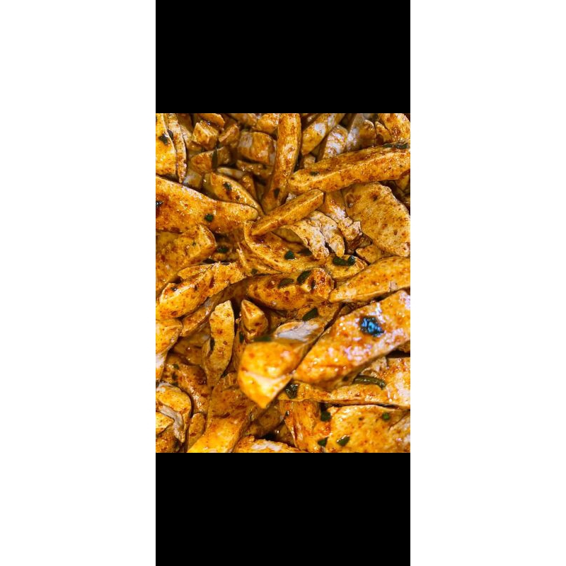 

Basreng pedas daun jeruk