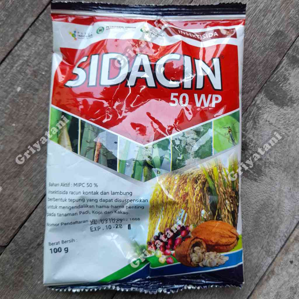 Insektisida Sidacin 50 WP 100gram