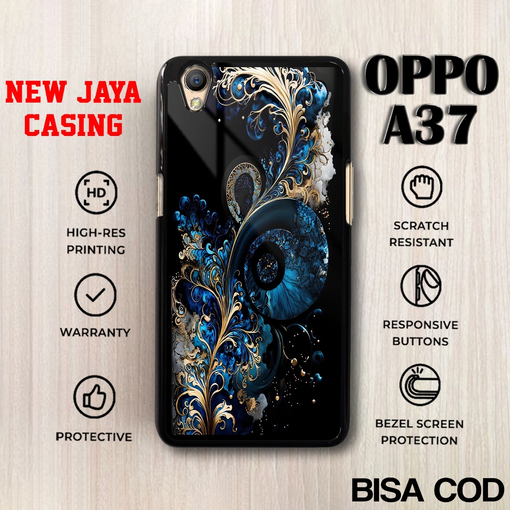 Casing Oppo A37 Terbaru Hardcase Softcase Glossy Fashion Bunga Termurah Case Oppo A37 Terlaris