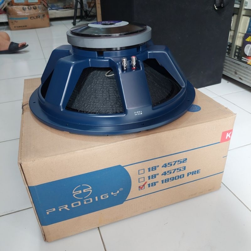 speaker 18inch Prodigy 18900 pre