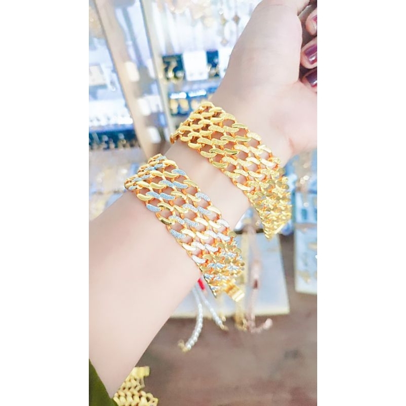 Gelang dubai mewah sultan lapis emas