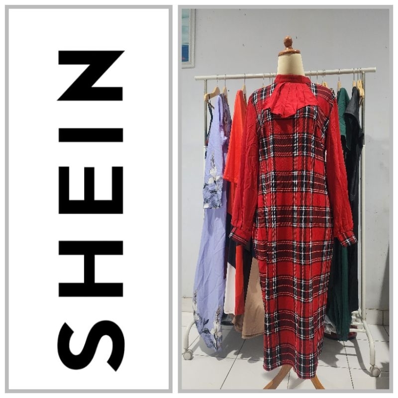 HOME DRESS / LONGDRESS / SHEIN CURVE/PLUS SIZE/BIG SIZE/ LD 110-122cm