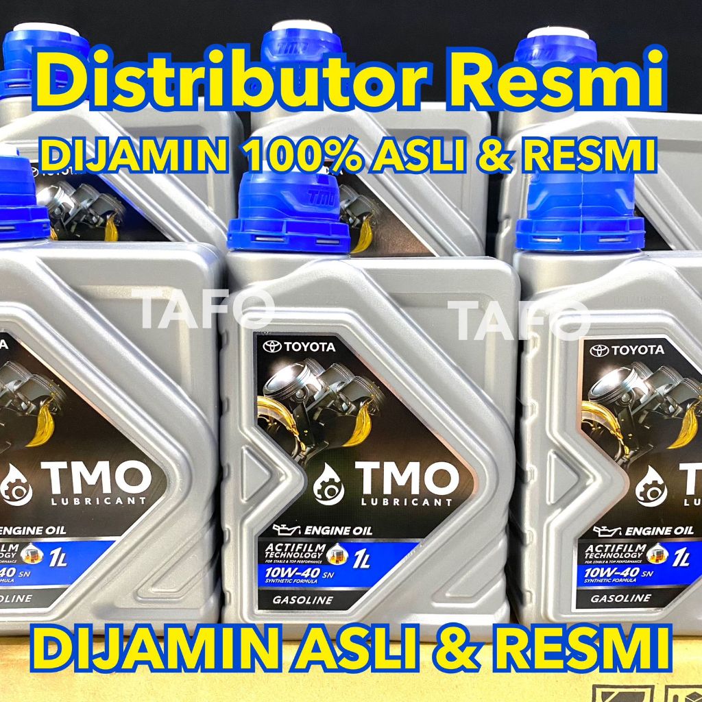 TOYOTA TMO 10W-40 ASLI RESMI / TMO ENGINE OIL 10W40